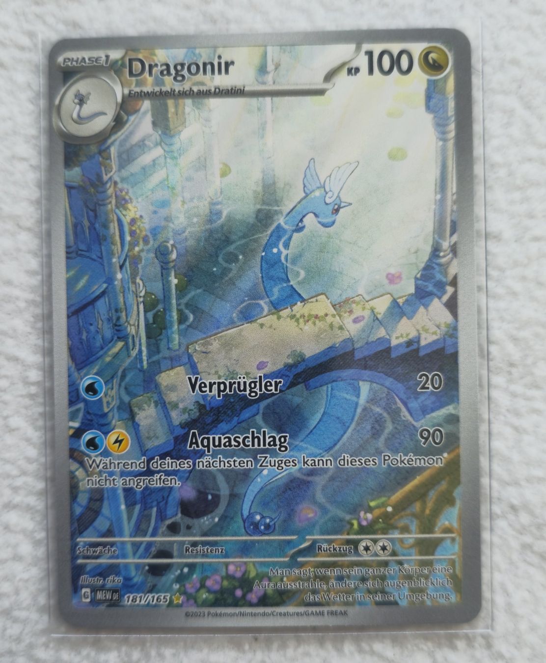 Pokémon Cartes à collectionner: Dragonir - 181/165 DE – D'occasion à Zürich par Enver90