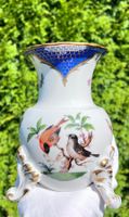 Herend Porzellan Vase im Dekor Rothschild 1950-1960, 15.7cm