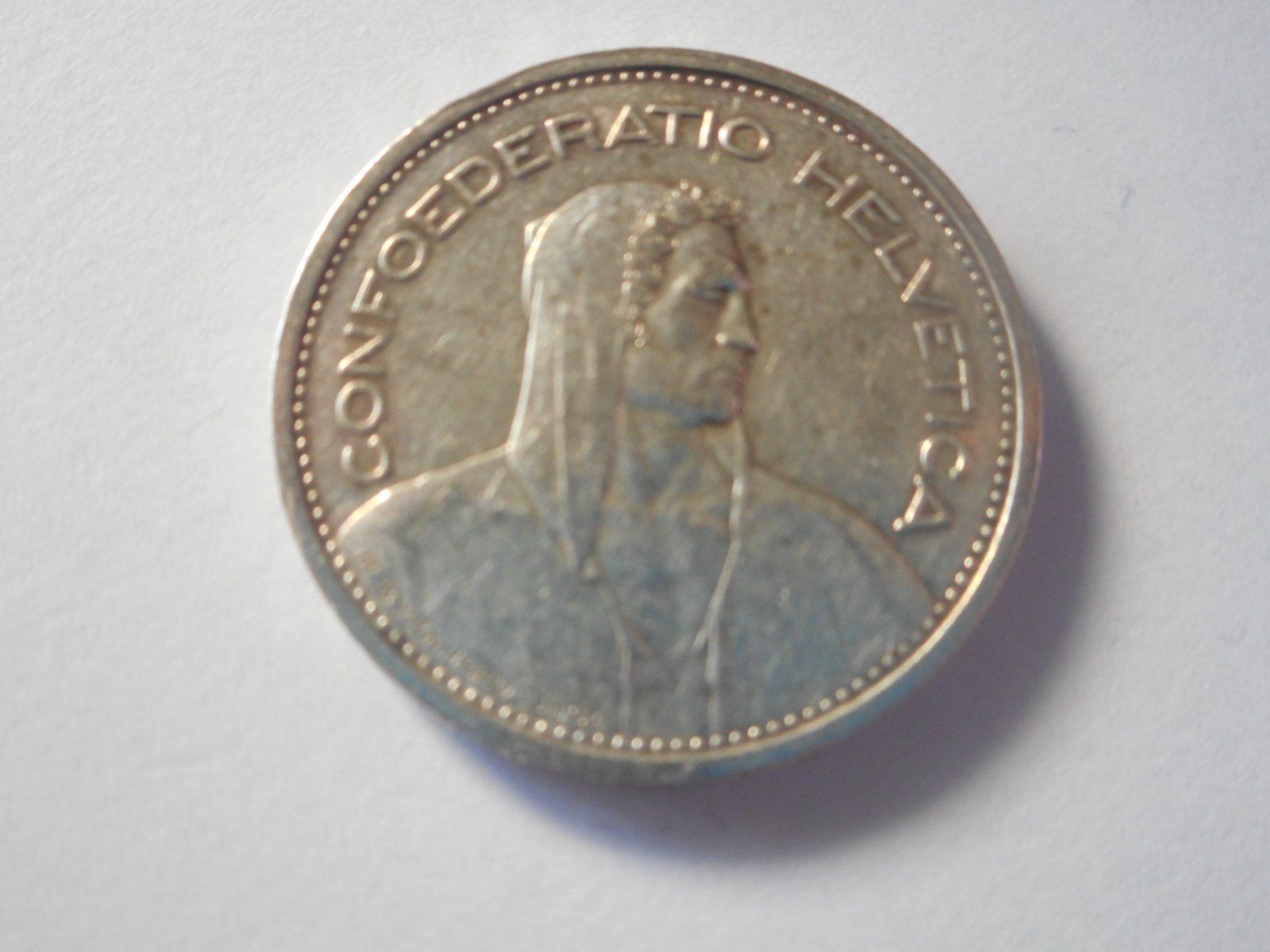 Tutti le monete: 5 Fr. 1952 silber rar – Usato da Kriegstetten venduto da pizlad2010 2