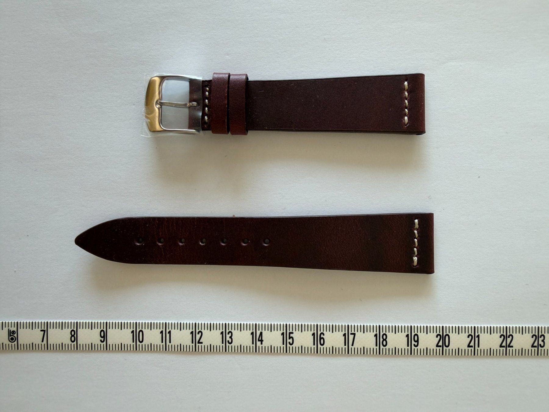 Bracciali & Braccialetti: New leather watch strap 20mm – Usato da Genève venduto da gau_6t8p 1