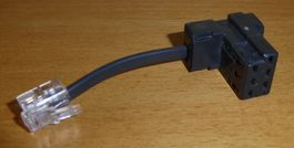 Telefonkabel mit Adapter 110,  5 cm lang