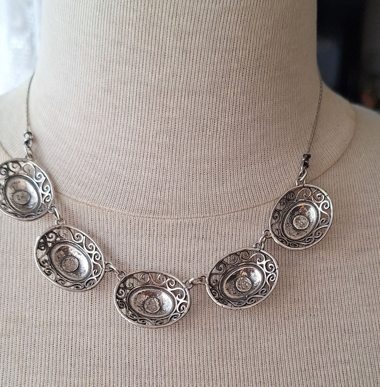 Catenine: Collier argent 925  Vintage – Usato da St-Triphon venduto da Jldr0 1