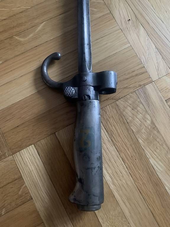 Armi bianche: Baïonnette courte du fusil LEBEL 1886 - 7 – Usato da Cossonay-Ville venduto da BRick73 1