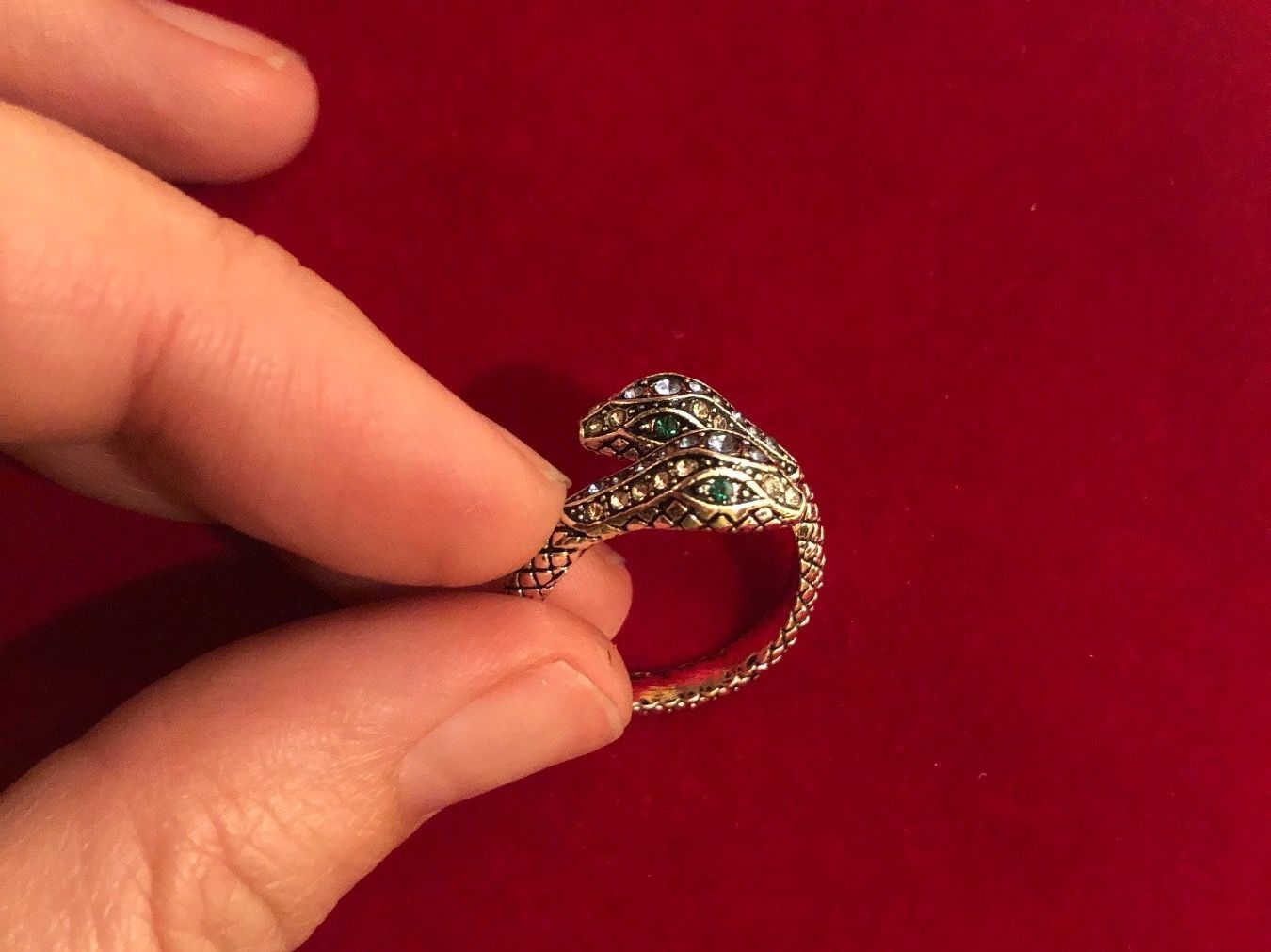Anelli: Ring mit Schlange ( One Size) / Nr.18 – Nuovo e nell'imballaggio originale da Gams venduto da Mariawicca 5