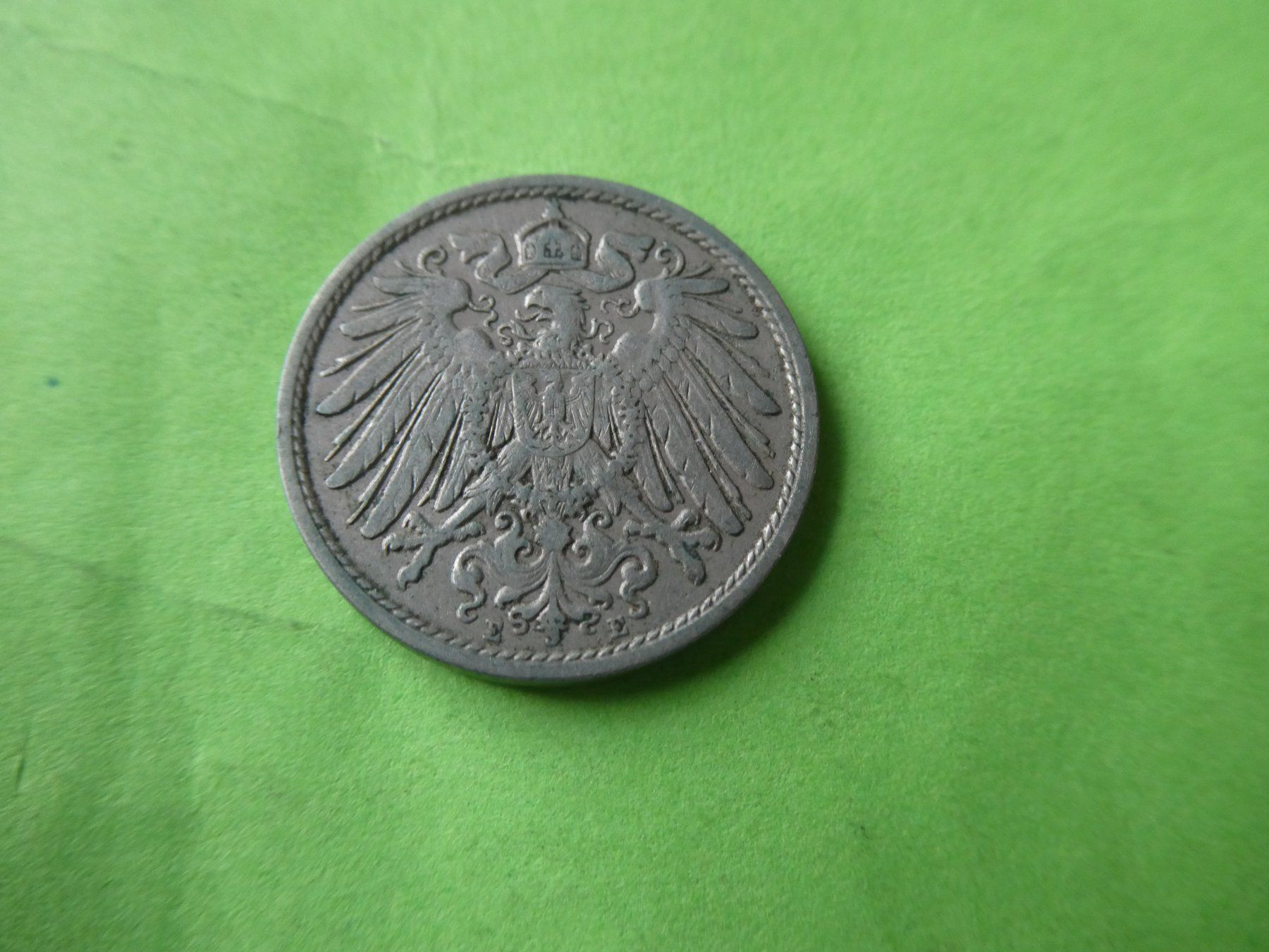 Toutes les monnaies: Dt. Reich 1908 E, 10 Pfennig – D'occasion à Hinterforst par Rohusri 1