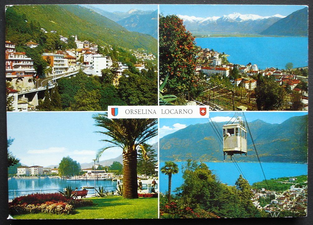 Cartoline postali: ORSELINA LOCARNO Luftseilbahn – Nuovo (secondo la descrizione) da Jona venduto da philajona