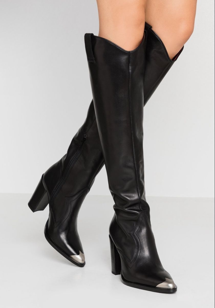 Scarpe da donna: Bottes bronx cowboy cuir noir pointues – Nuovo (secondo la descrizione) da Romont FR venduto da baby_ray17 1