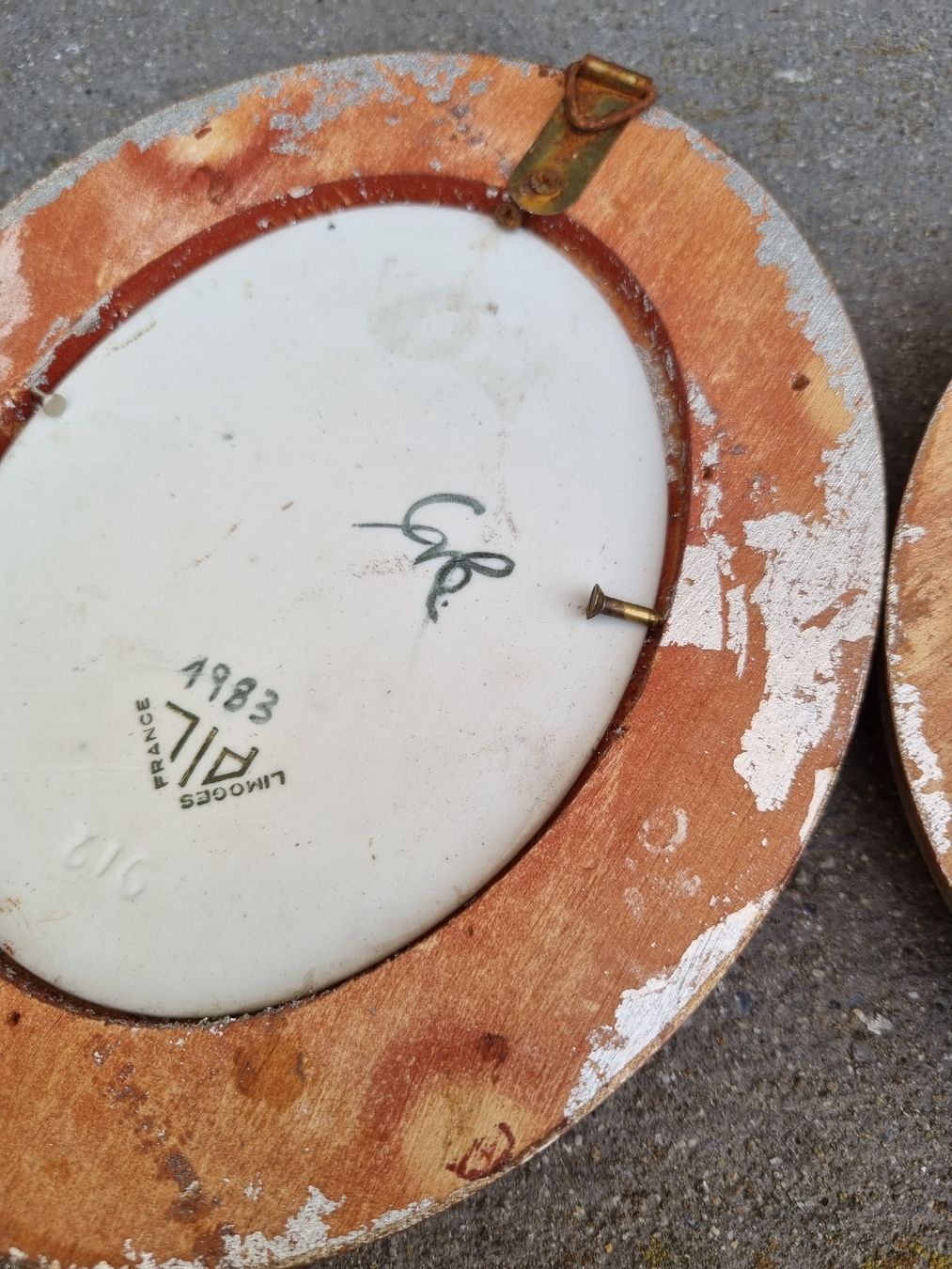 Dipinti: Limoges porcellane bild signed – Usato da Ostermundigen venduto da vintage60 5
