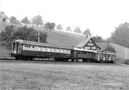 Bahn // 1975 Rorschach Heiden Bahn Kinowagen Repro