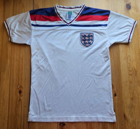 Trikot England Score Draw retro Gr S Three Lions Fussball WM
