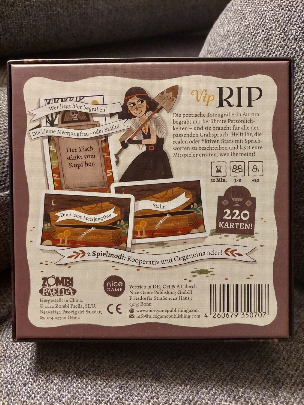 Giochi: Vip RIP - Das prickelnde Partyspiel – Nuovo (secondo la descrizione) da Hindelbank venduto da reidi84 1