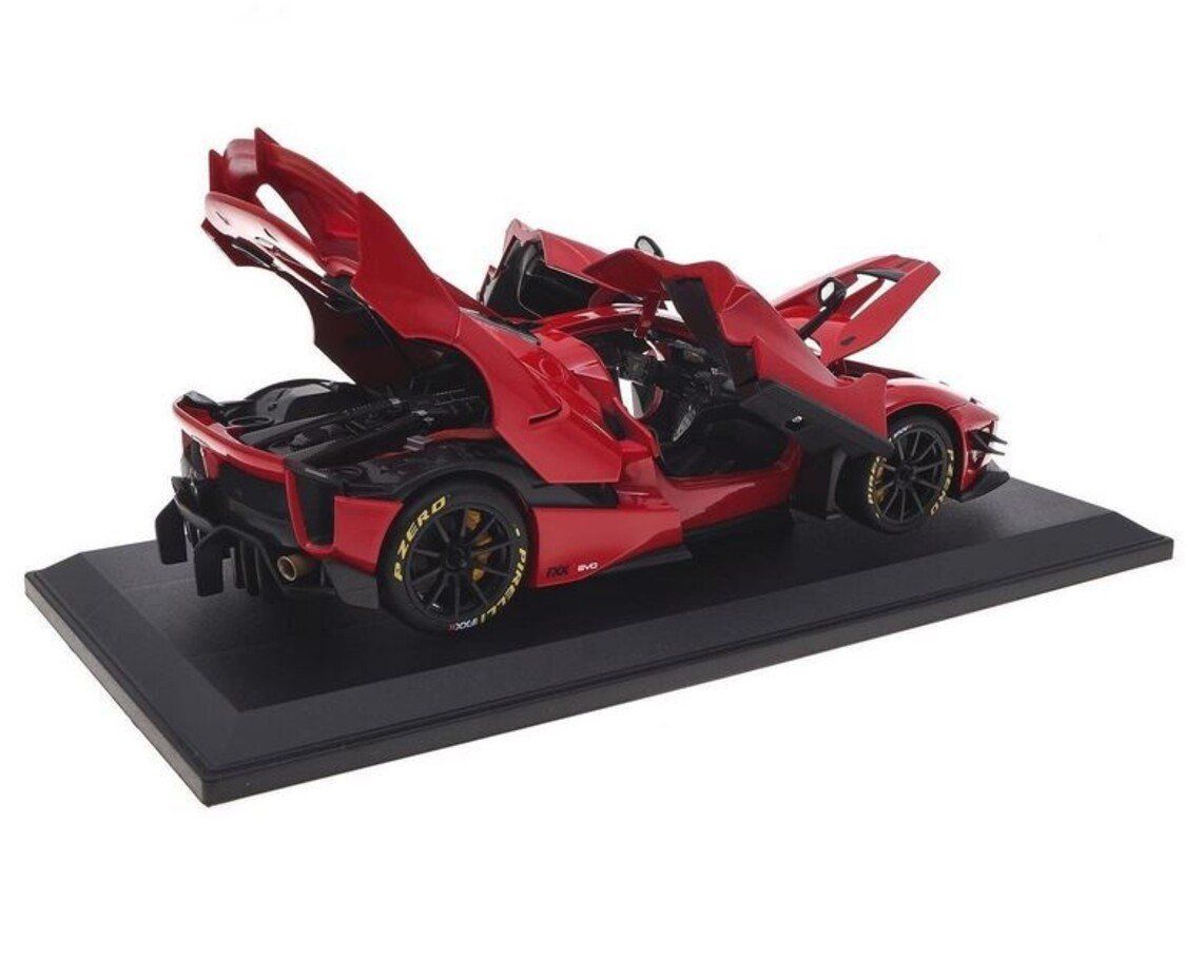 BBURAGO – Ferrari FXX-K Evo Hybrid 1:43 – Modèle Collector Rosso Corsa – Pour Fans De Voitures !