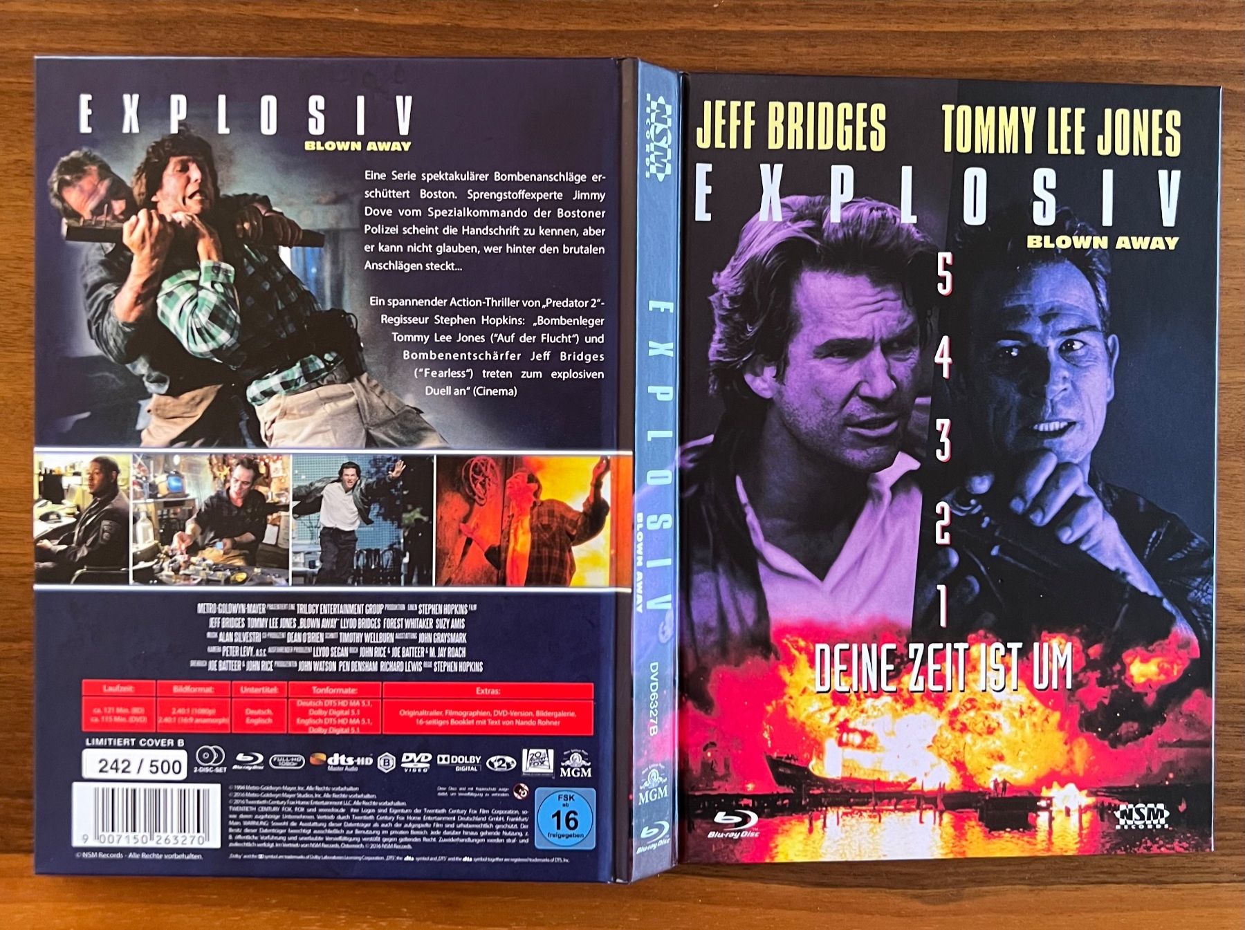 Tutti i DVDs: Explosiv - Blown Away Blu-ray/DVD Mediabook – Nuovo (secondo la descrizione) da Regensberg venduto da Predator1972 2