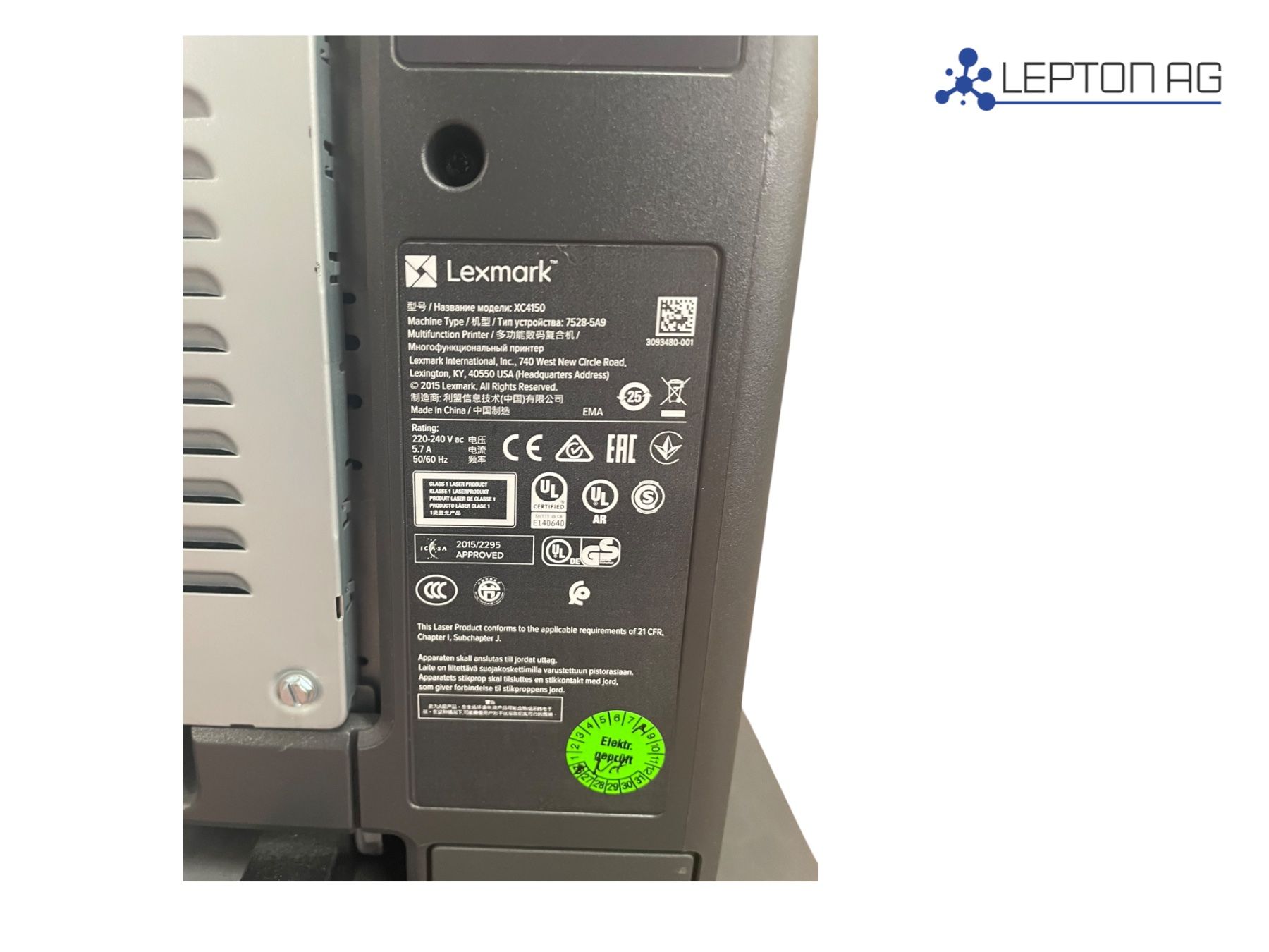 Lexmark Stampanti: LEXMARK XC4150 Farb Laserdrucker – Usato da Niederdorf venduto da LeptonAG 6