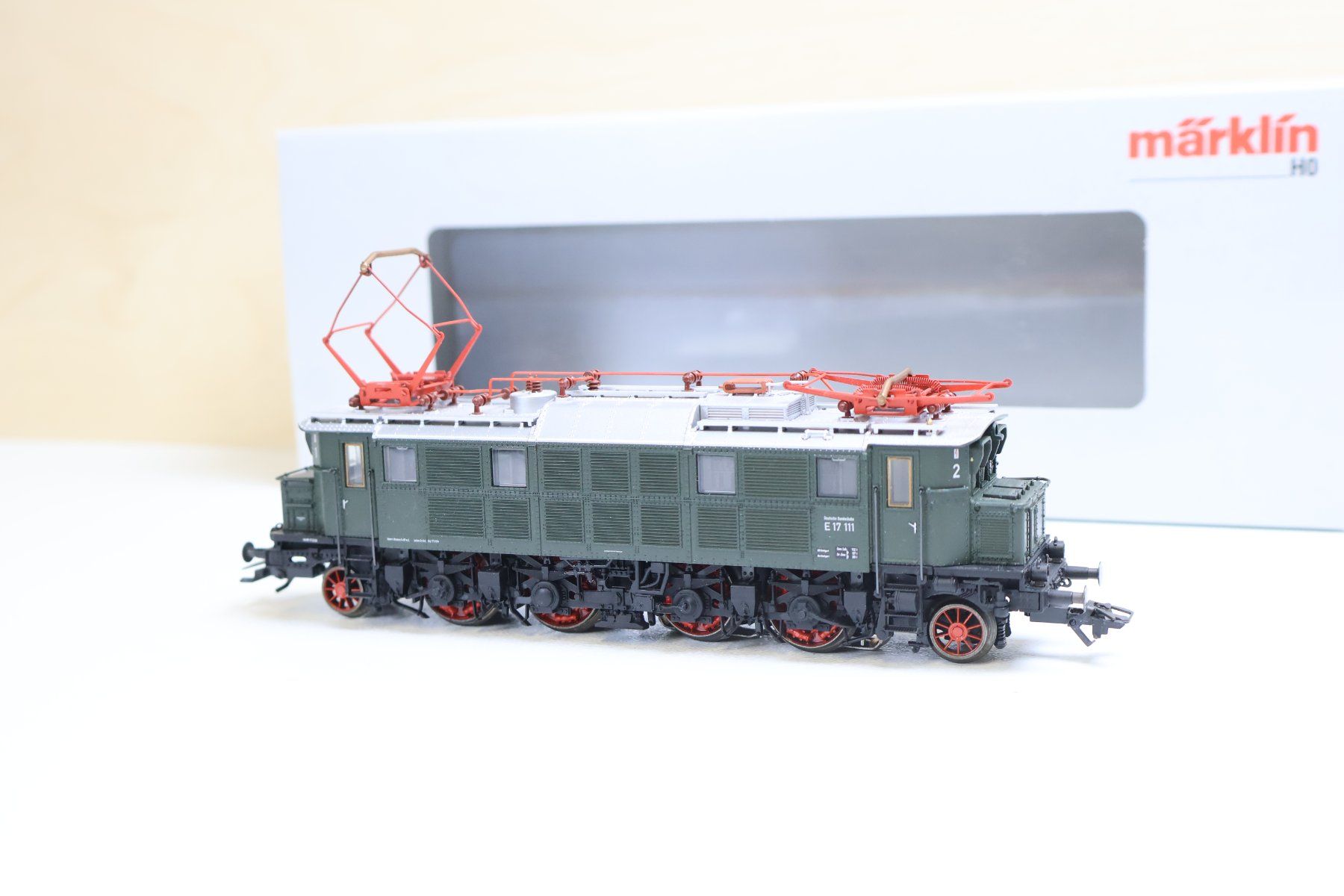 Märklin Modellini di ferrovie: Märklin BR E 17 E-Lok- MFX + Sound 37061 - Top – Usato da Winterthur venduto da Monstera 6