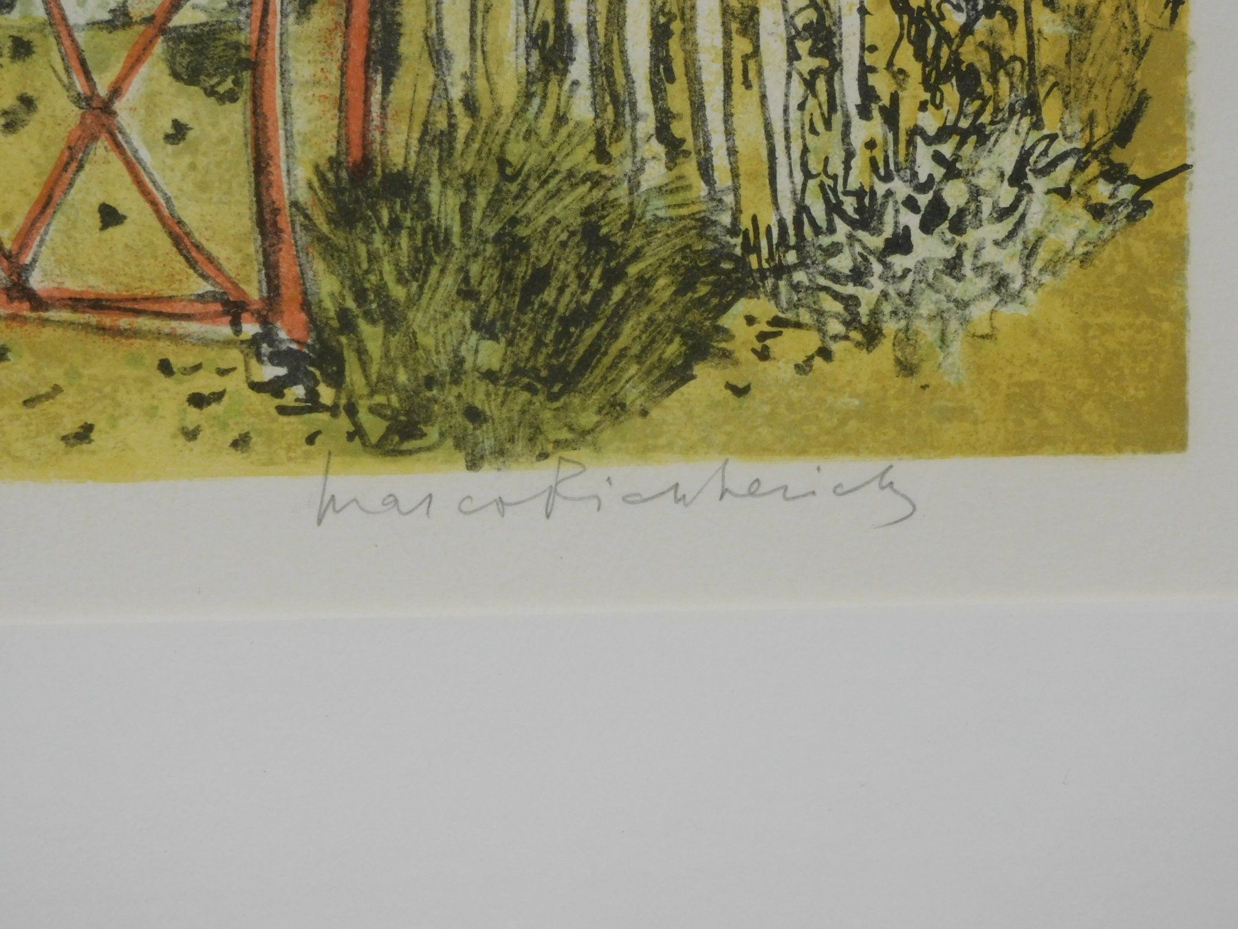 Grafica & Litografie: Luzerner Kunst Original Lithografie v Marco Richterich lim – Usato da Sursee venduto da 76 3