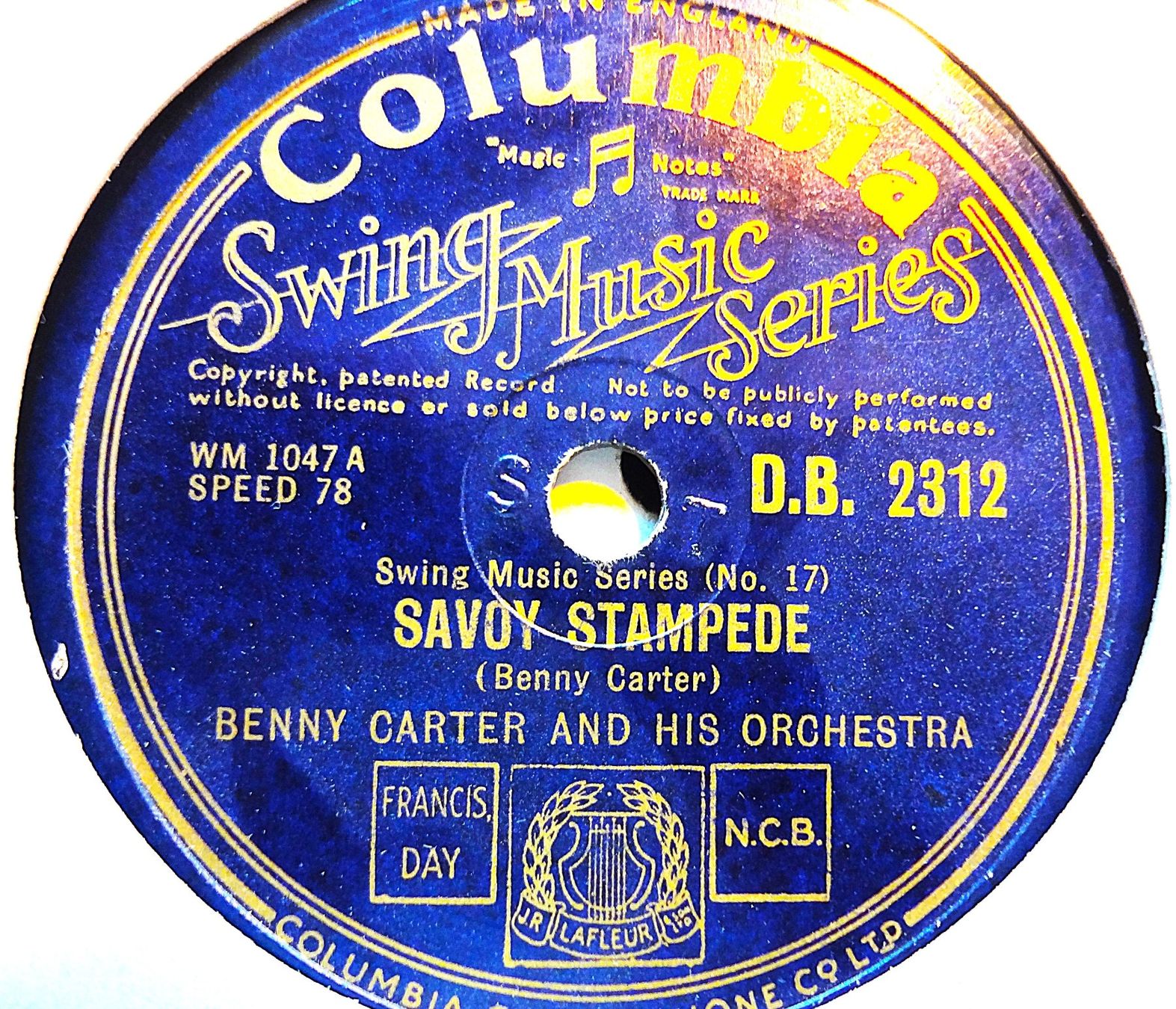Vinyles: Benny Carter, Sammlung von 12 Jazz Schellackplatten – D'occasion à Hemishofen par Phonomandy