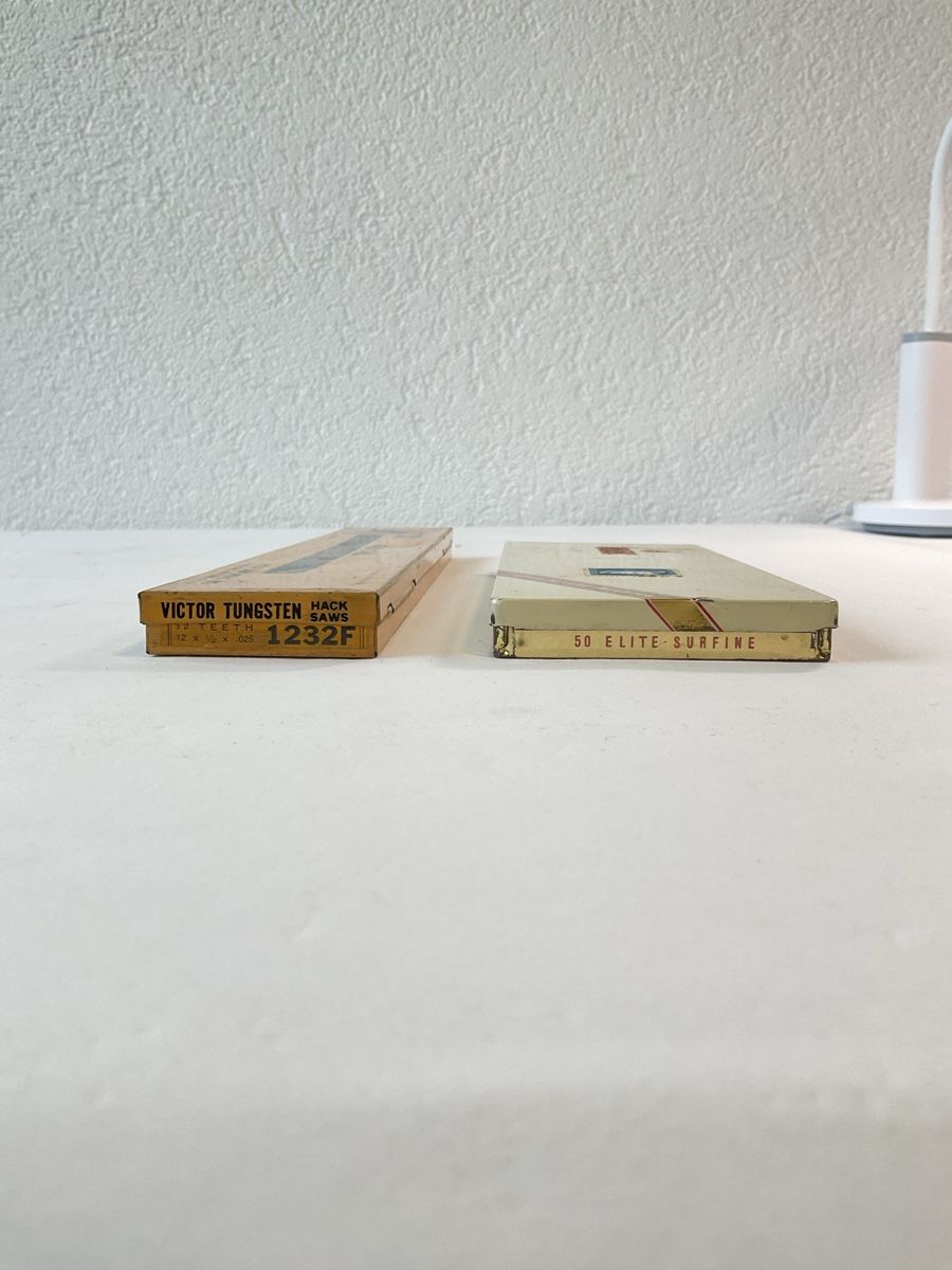 Barattoli: Deux boîtes vintage de collection  – Usato da Malleray venduto da Robot12 2
