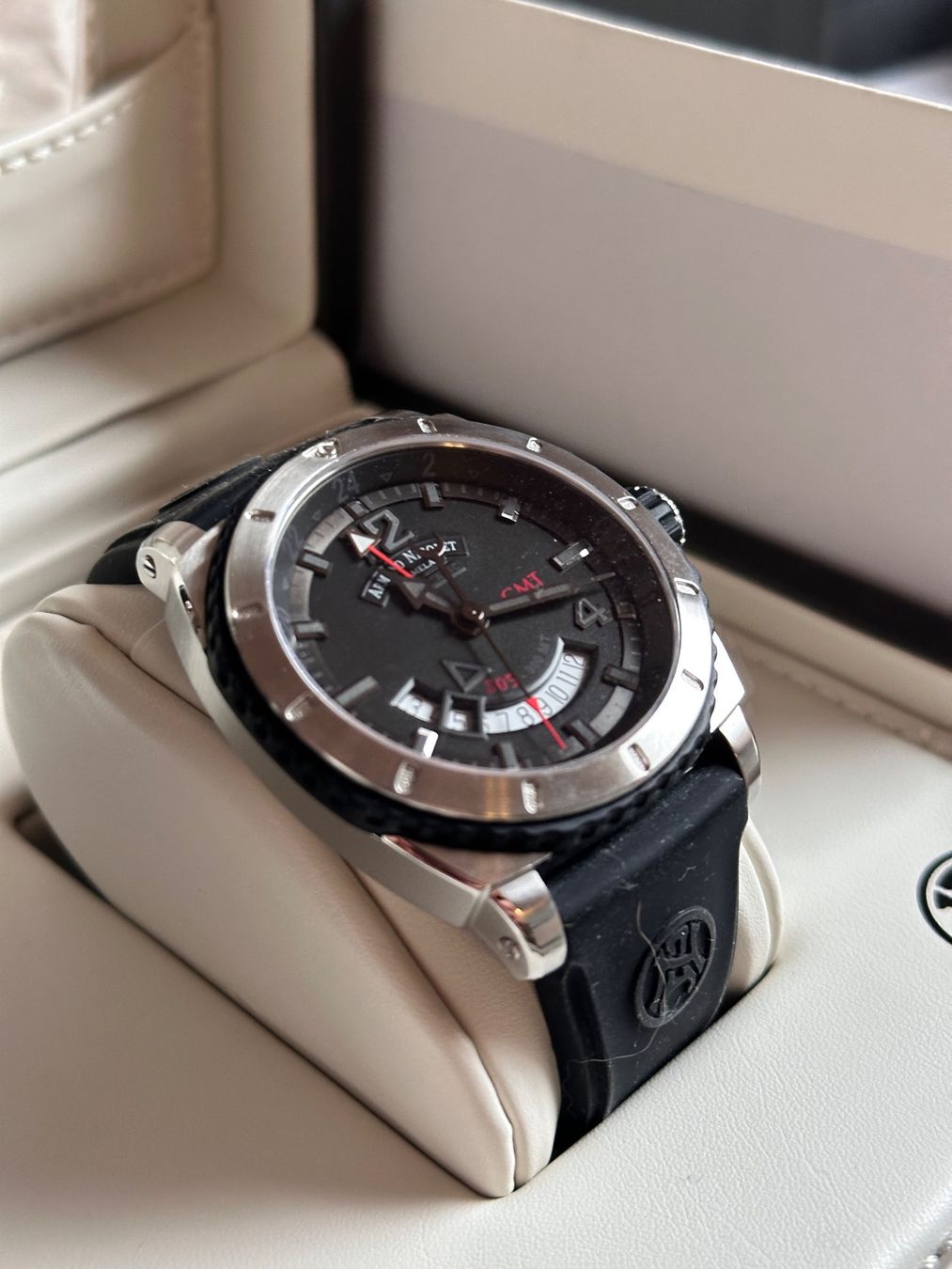 Armand Nicolet Orologi: Armand nicolet js 9 , neuve, automatique🔥🔥🔥🔥🔥 – Nuovo (secondo la descrizione) da Gland venduto da Vertigo2004 1