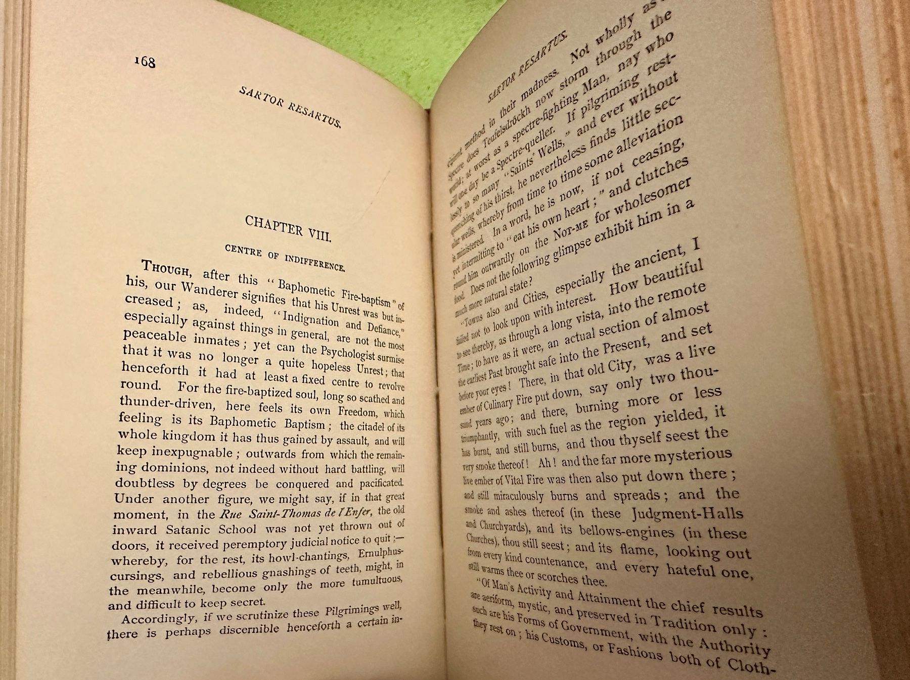 Libri: Thomas Carlyle: Sartor Resartus. – Usato da Zürich venduto da allp 7
