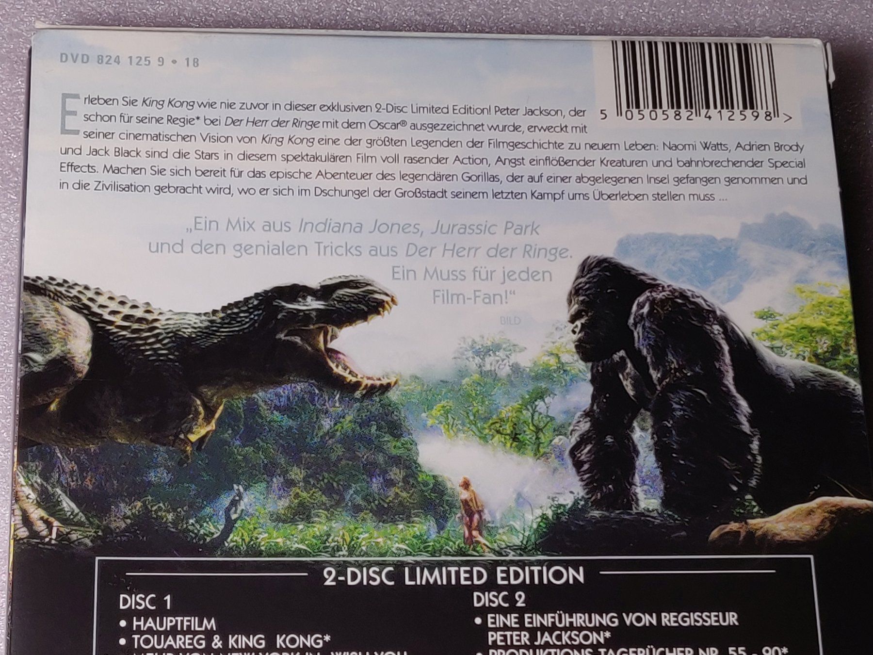 Tutti i DVDs: King Kong / 2 DVD – Usato da Zollikofen venduto da Blackie 2