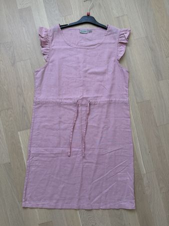 Kleid Gr. m Leinen Baumwolle blue motion
