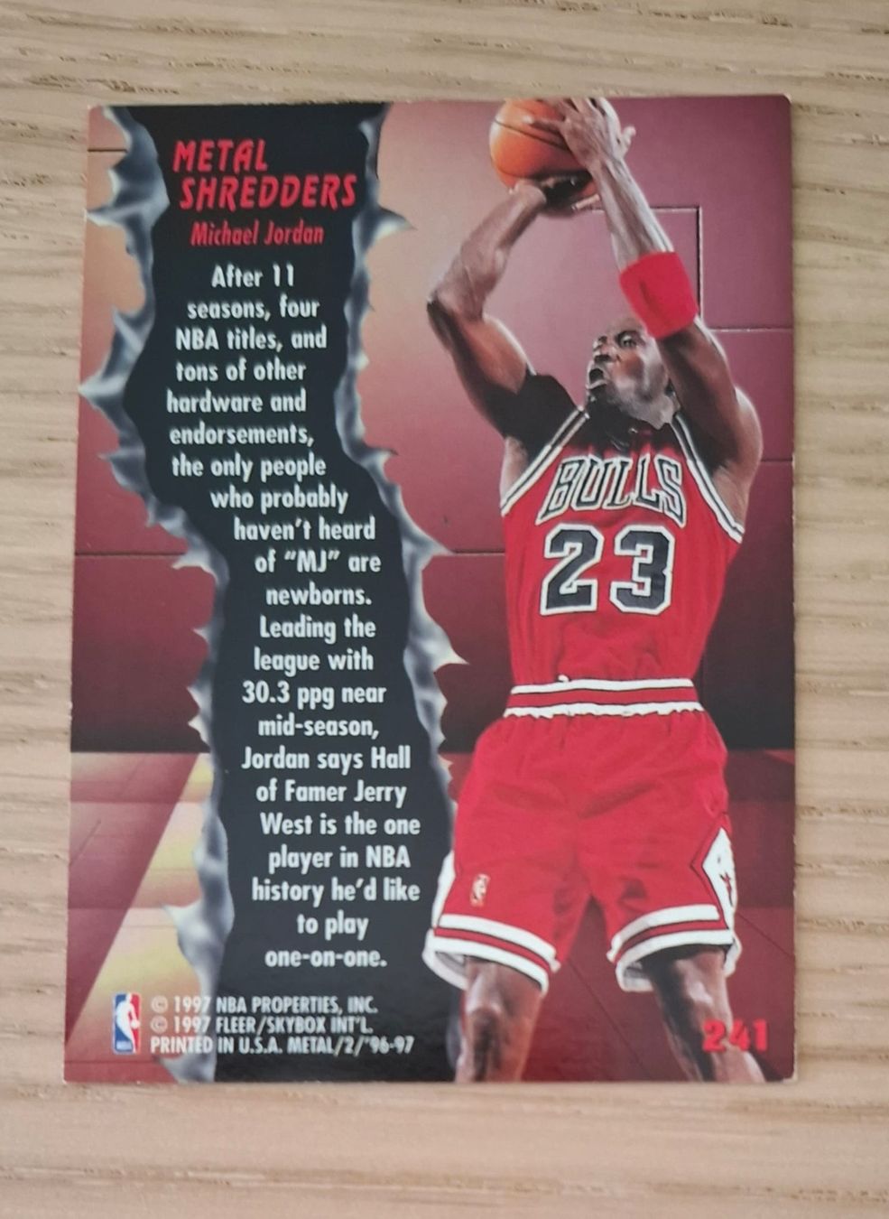 Karten: Michael Jordan Fleer Metal NBA card – Gebraucht aus Vallorbe von ant_75wx 2