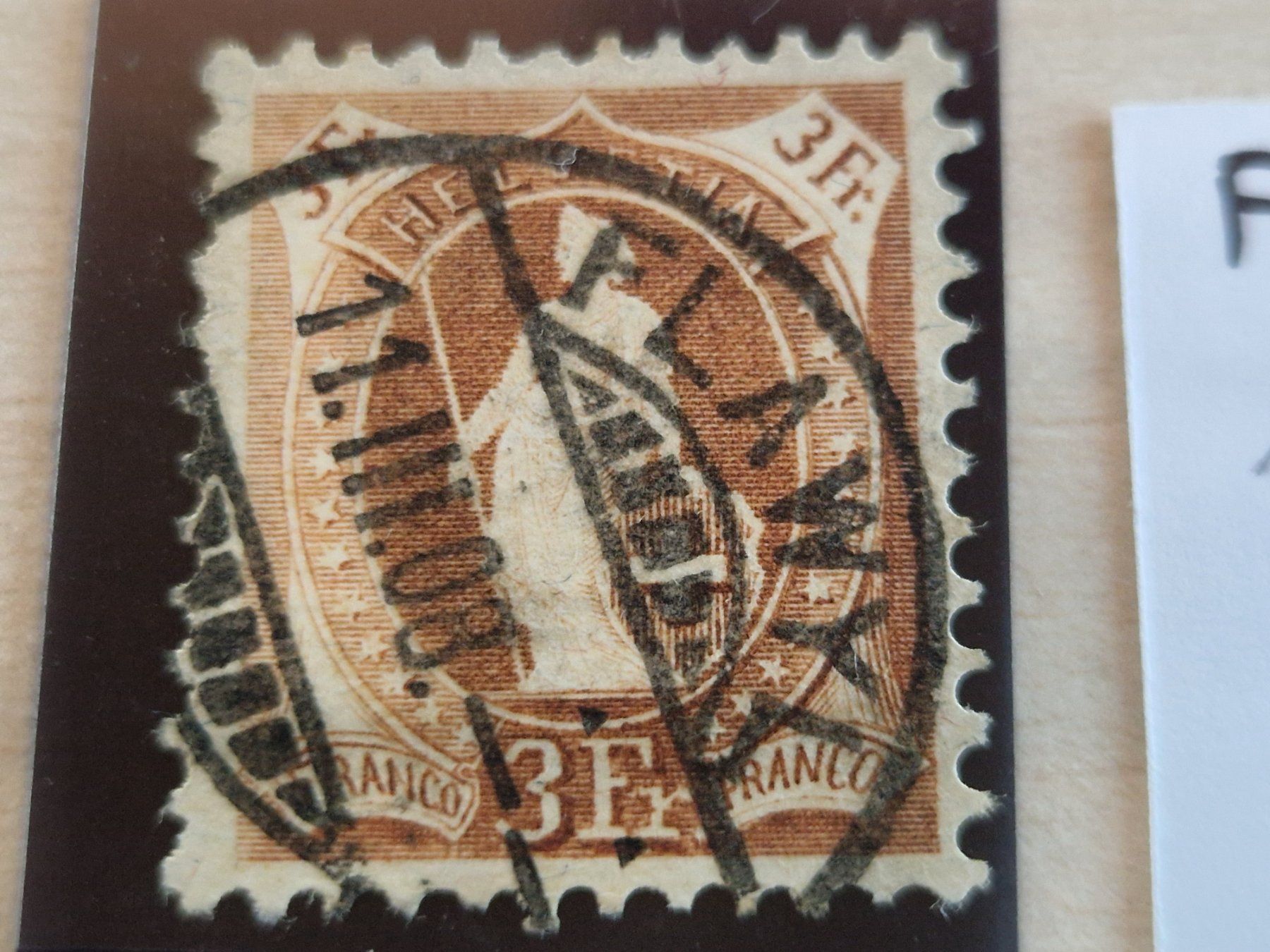Tous les timbres: Stehende 100Bb, FLAWYL, ab 1.- – D'occasion à Burgdorf par Glossy01 1