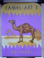 Plakat Camel Art N# 3 limitierte Edition (Nr.3 von 5)  1993