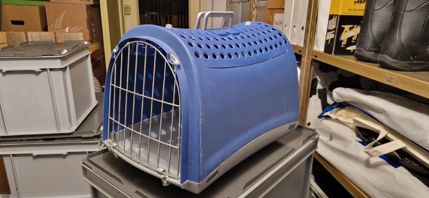 Liege- & Schlafplätze: Katzentransportkorb – Gebraucht aus Volketswil von Tixxtrade