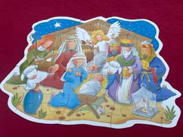 Puzzle Die Weihnachtsgeschichte 26 grosse Teile