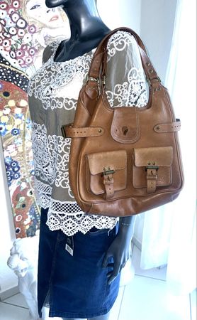 MULBERRY VINTAGE TASCHE LEDER