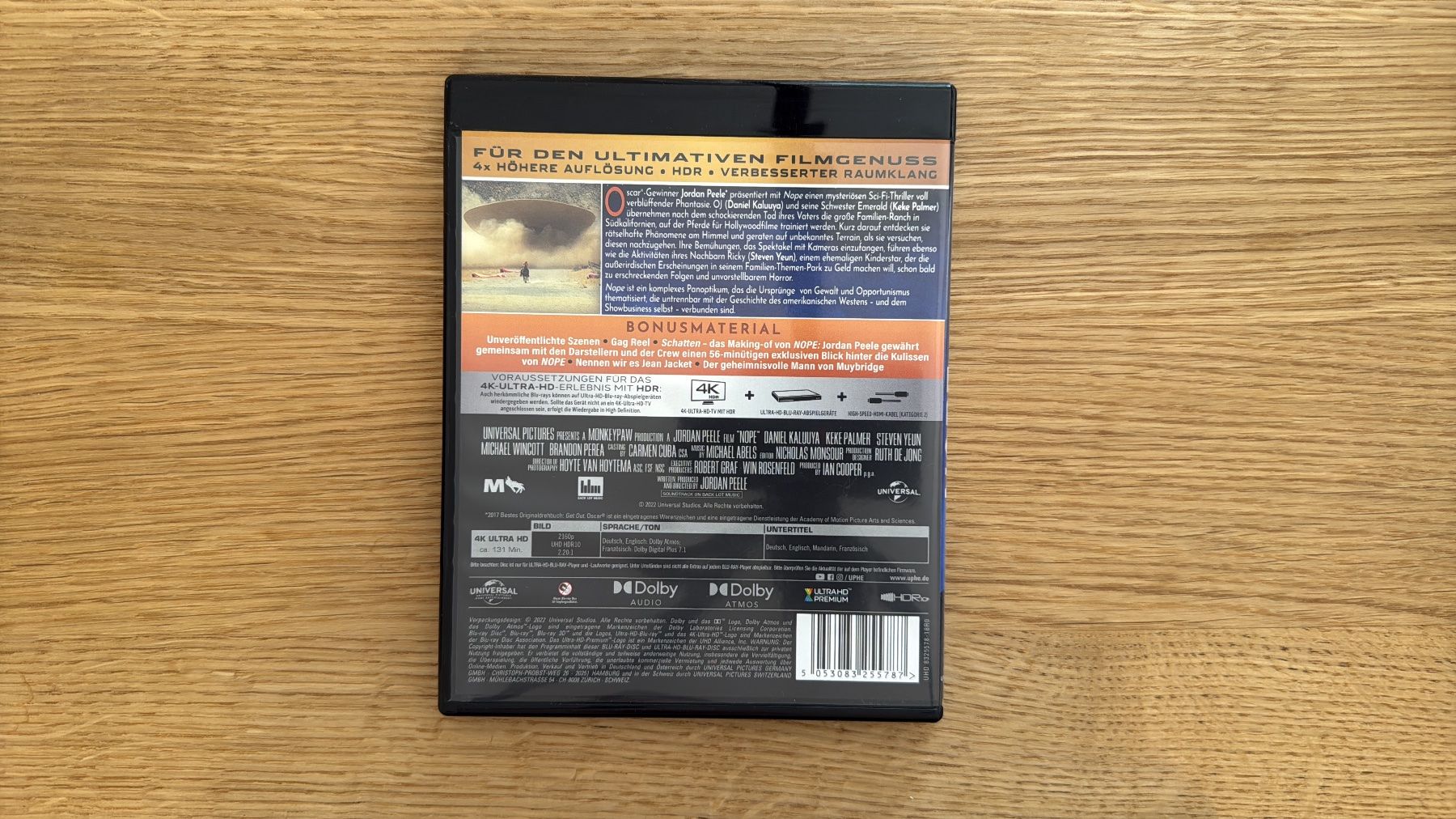 Alle DVDs: NOPE - 4K UHD Blu-Ray – Gebraucht aus Wallisellen von Art_Vendorlay 1
