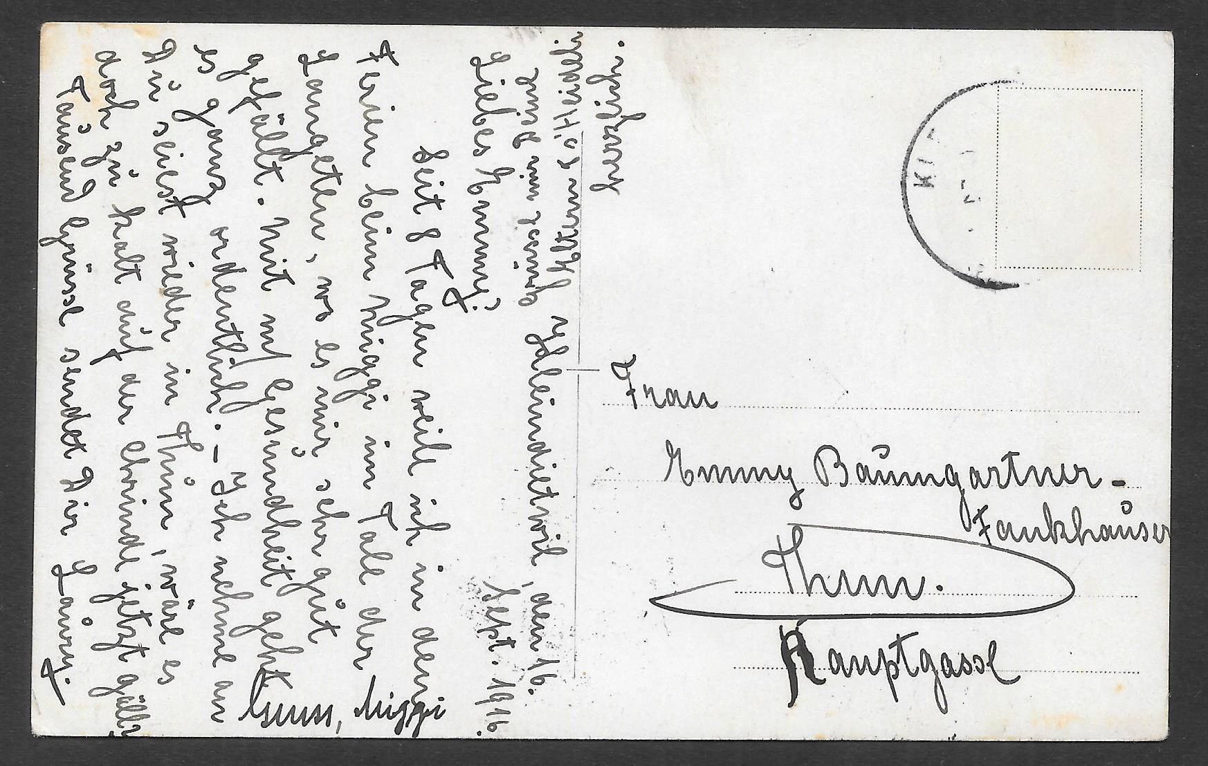 Cartoline postali: Kleindietwil Partie an der Langeten – Usato da Olten venduto da clotaldi 1