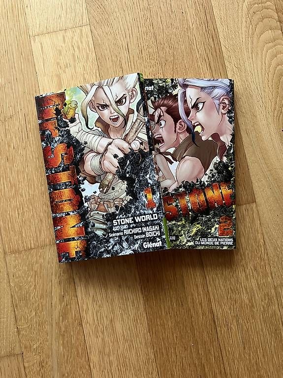 BD: Dr.Stone tome 1,2 – D'occasion à La Tour-de-Peilz par Nartan