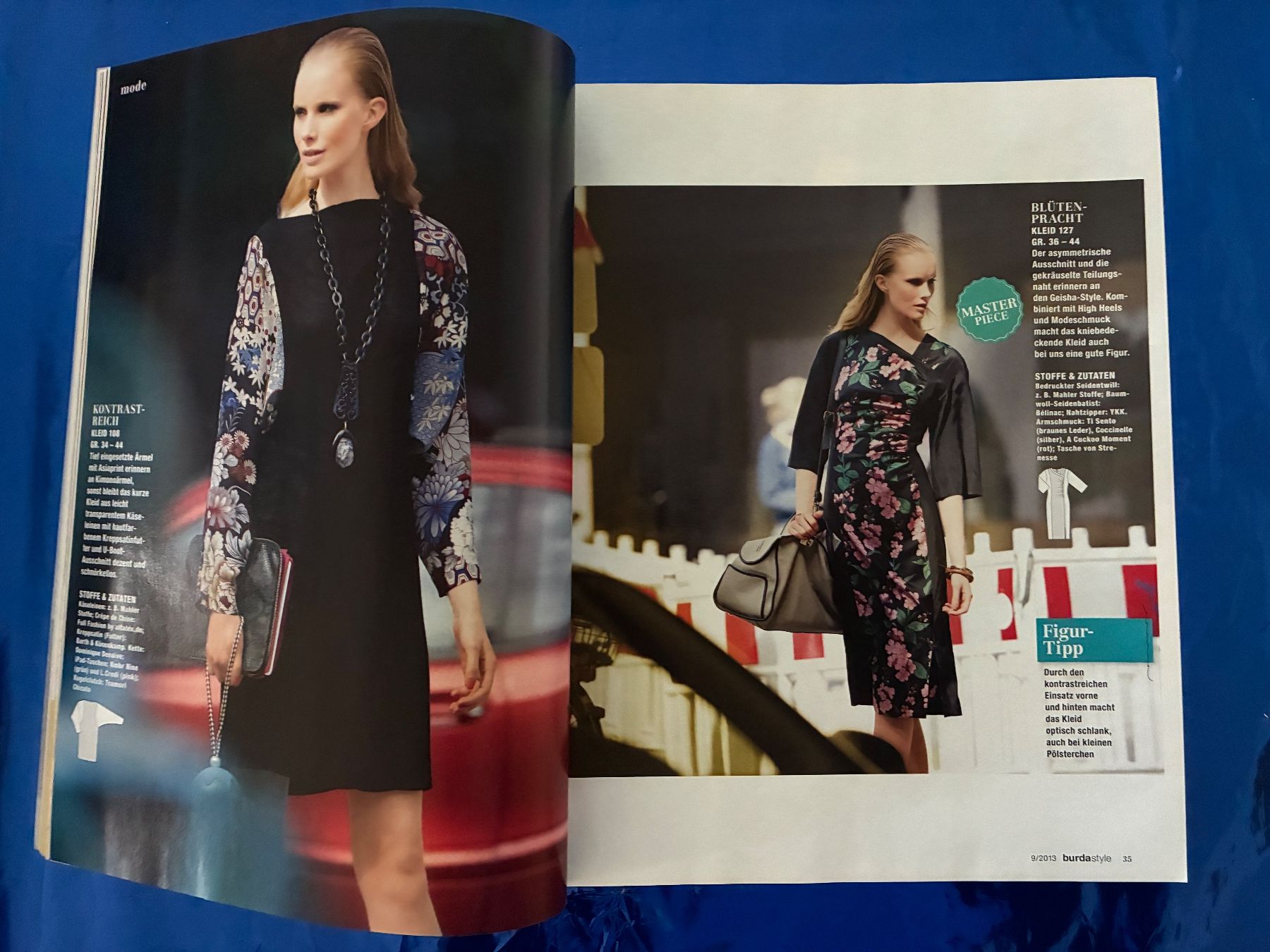 Cartamodelli: Burda Style 2013 Mode Schnittmuster Design Nähen – Usato da Aarwangen venduto da nemkin61 4
