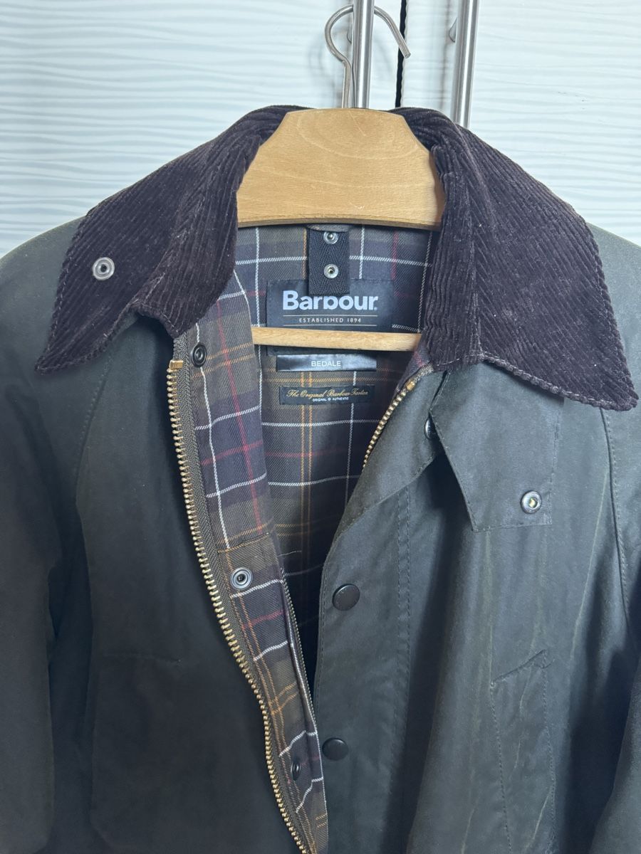 Barbour Giacche: Barbour Bedale Wax Jacket Size 38 Green – Usato da Pregassona venduto da cal_6ggd 1