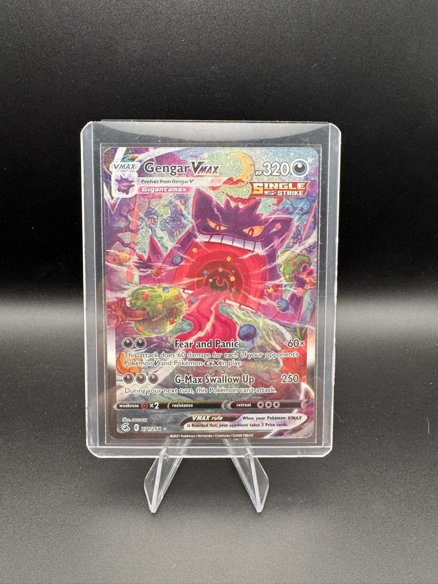 Pokémon Carte collezionabili: Pokemon Gengar Vmax Englisch Fusion Strike – Usato da Belp venduto da Leoloulou1