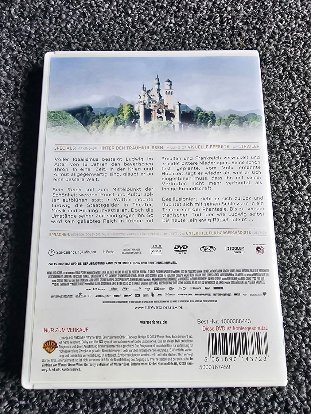 Alle DVDs: DVD Ludwig II. (22236) – Gebraucht aus Ruswil von jan_bxl5 1