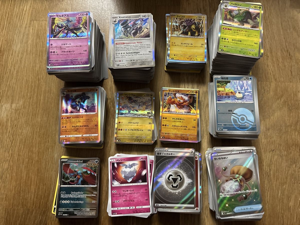Pokémon Carte collezionabili: Pokémon Karten Sammlung ca. 1200 Karten – Nuovo (secondo la descrizione) da Amriswil venduto da thi_r29m