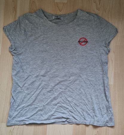 T-Shirt print no Mondays Backprint