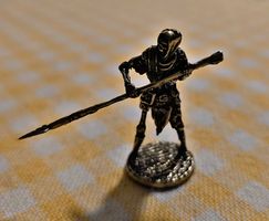 Skeleton Metal Miniature d&d dnd spearman
