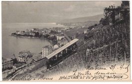 Montreux - Funiculaire / Standseilbahn Territet--Glion