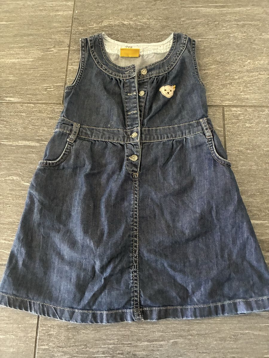 Steiff Vestiti & Gonne: Steiff Kleid Jeans Grösse 92 cm – Usato da Muhen venduto da Sally203