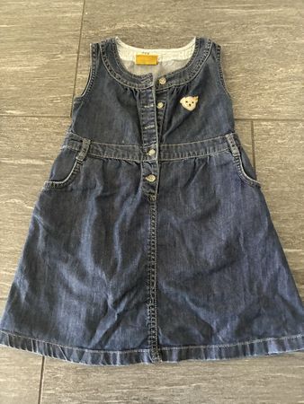 Steiff Kleid Jeans Grösse 92 cm