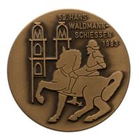 Schützenmedaille 1983 Hans Waldmannschi.