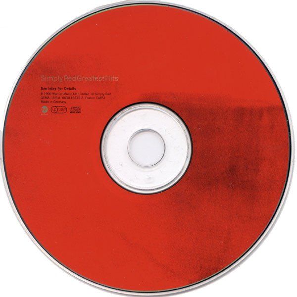 CD: Simply Red - inc. "Something Got Me Strarted", "Thrill Me", – Usato da Unterbäch venduto da eqlut 2
