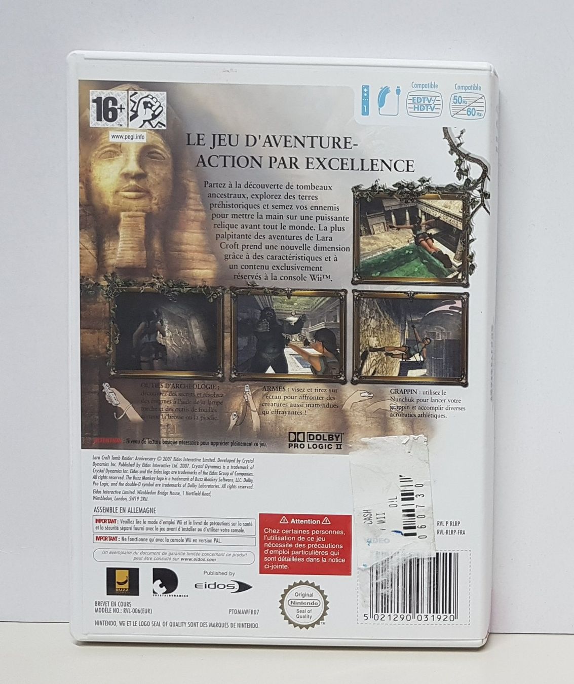 Nintendo Giochi: Wii Lara Croft Tomba Raider Anniversary – Usato da Schüpfheim venduto da Game-Paradis 2