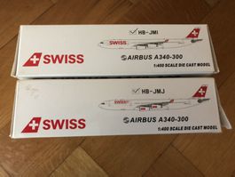 Swiss Int. Air Lines - A340-300 Set - Panda Models 1/400