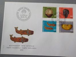 1973, FDC, Pro Patria, Serie